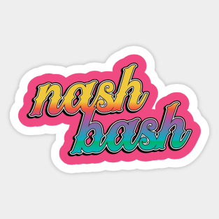 Nash Bash Sticker